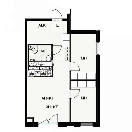 Forenom Kaleva 아파트호텔